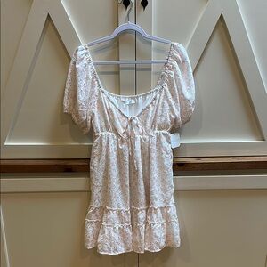 Floral Puff Sleeve Dress